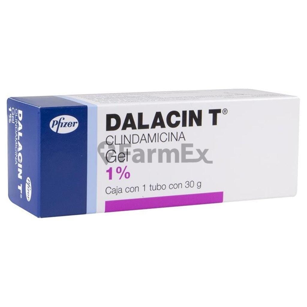 Dalacin-T 1% Gel Tópico x 30 g Farmex-VidaTres-Persistente